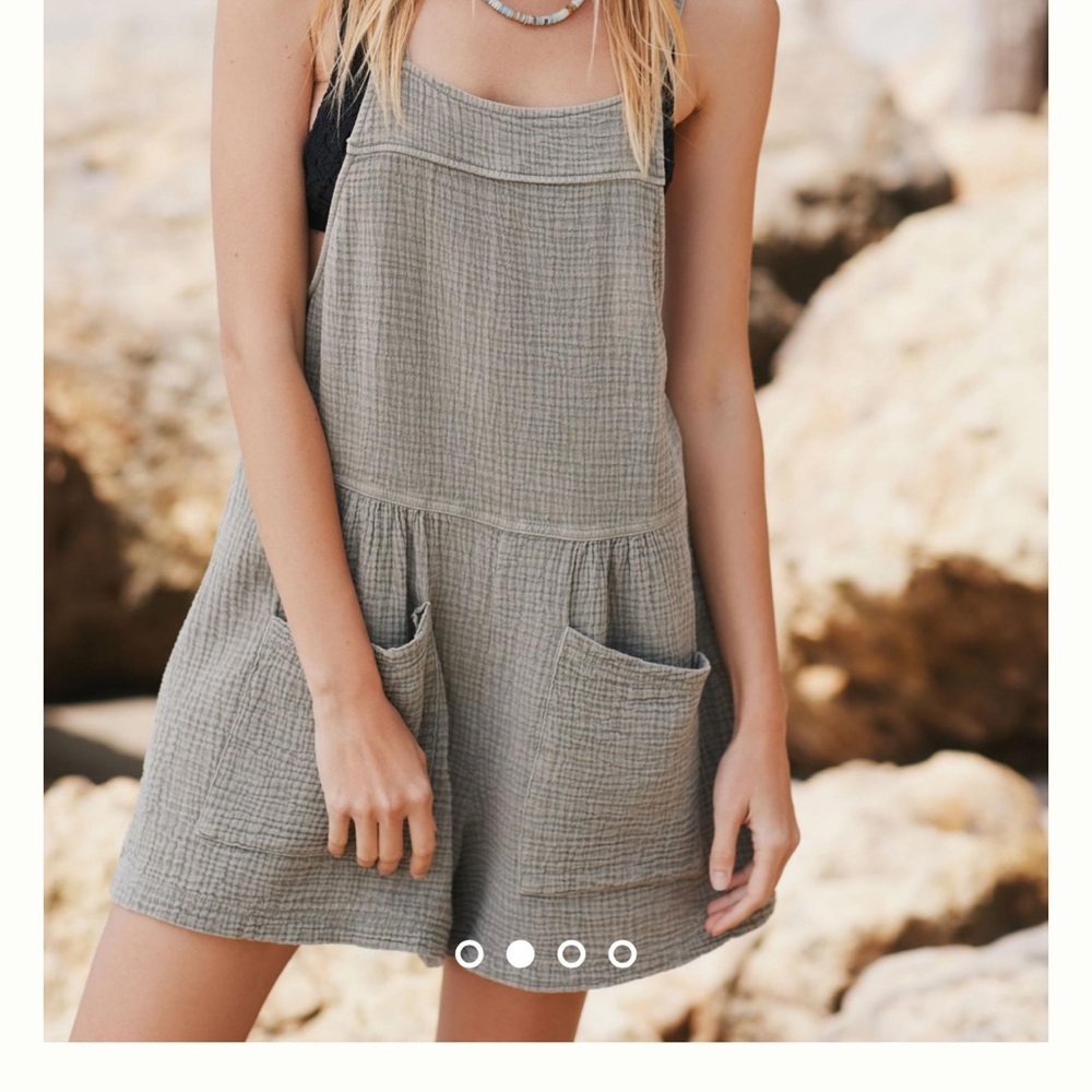 LaBiz Maronie Gauze Shortalls